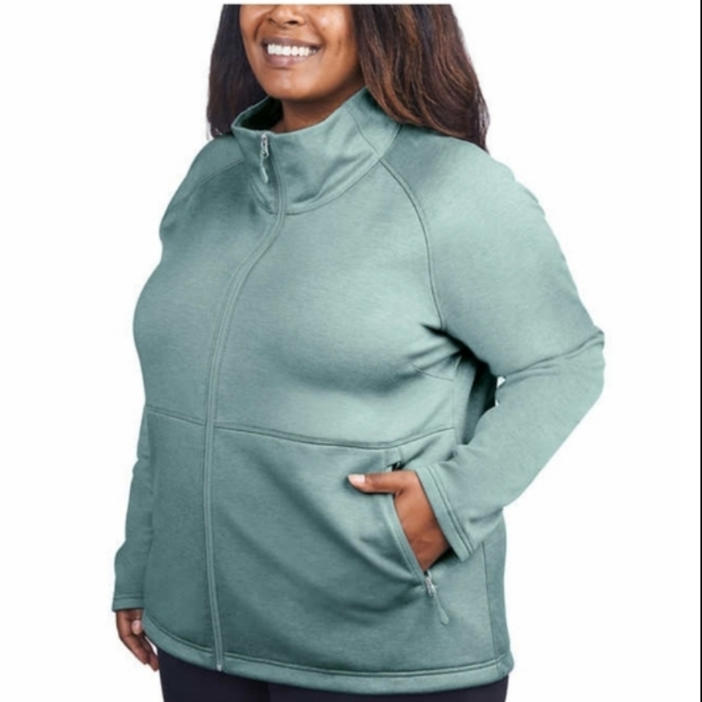 Kirkland Signature ladies full zip fleece  jacket, nwt